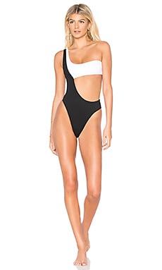 Kendall + Kylie x Revolve Cutout One Piece in Black & White