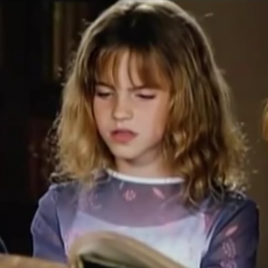 Emma Watson Watching Harry Potter Outtake on Jimmy Kimmel