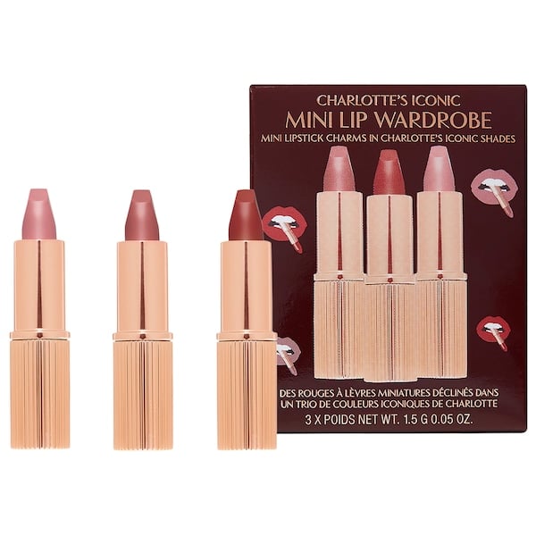 Charlotte Tilbury Mini Iconic Matte Revolution Lipstick Trio