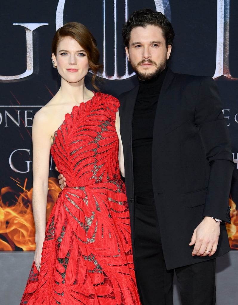 Rose Leslie and Kit Harington