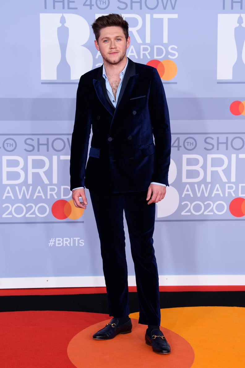 Niall Horan on the 2020 BRIT Awards Red Carpet