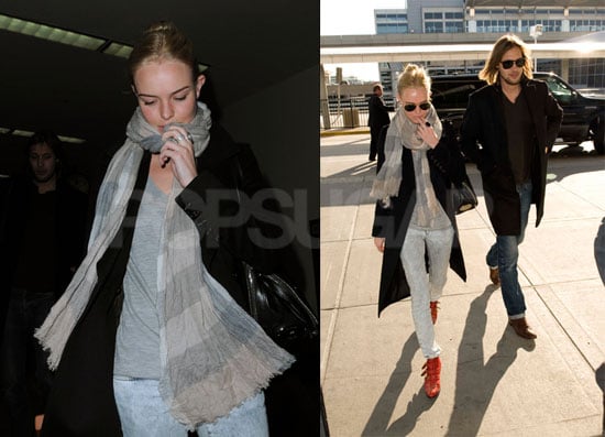 Kate Bosworth At JFK and LAX