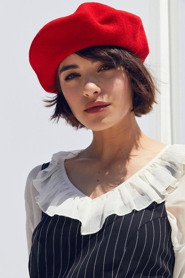 Kangol Modelaine Beret October Shopping Guide 2017 POPSUGAR Fashion