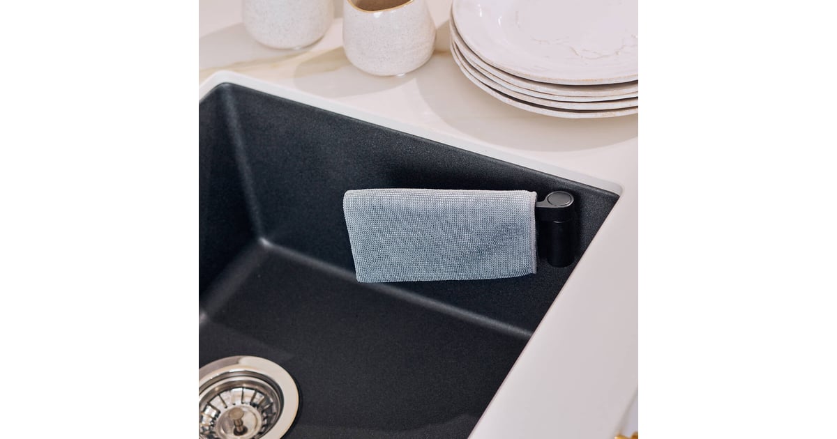 magnetic kitchen sink dishcloth holder
