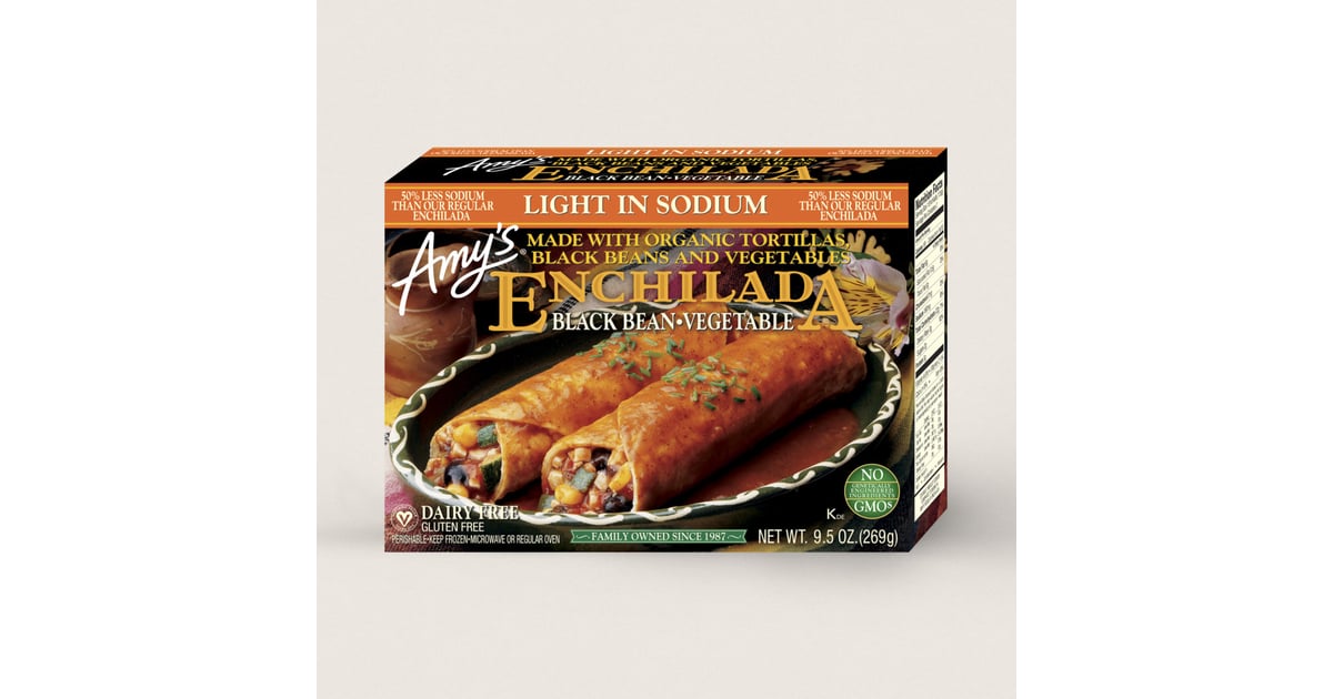 Amy’s Light in Sodium Black Bean Vegetable Enchilada Best Healthy