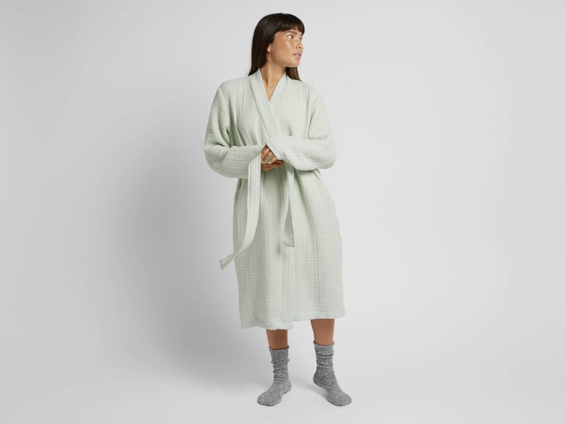 Parachute Cloud Cotton Robe in Celery