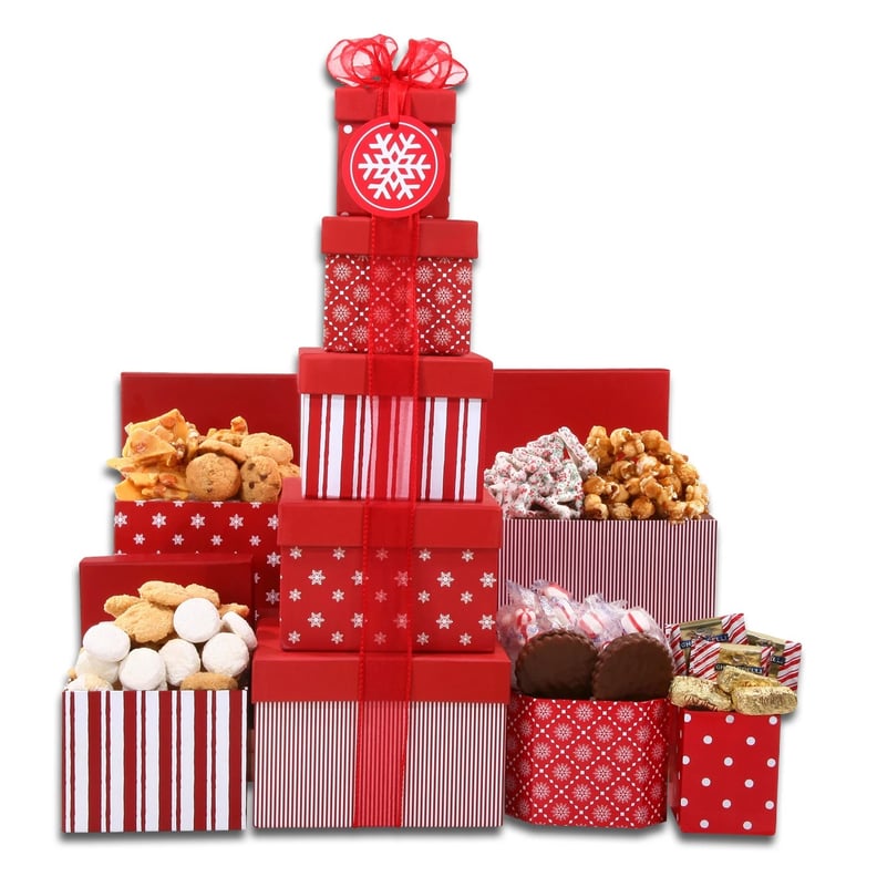 Alder Creek Gifts Something For Everyone Gift Tower Christmas Gift Basket