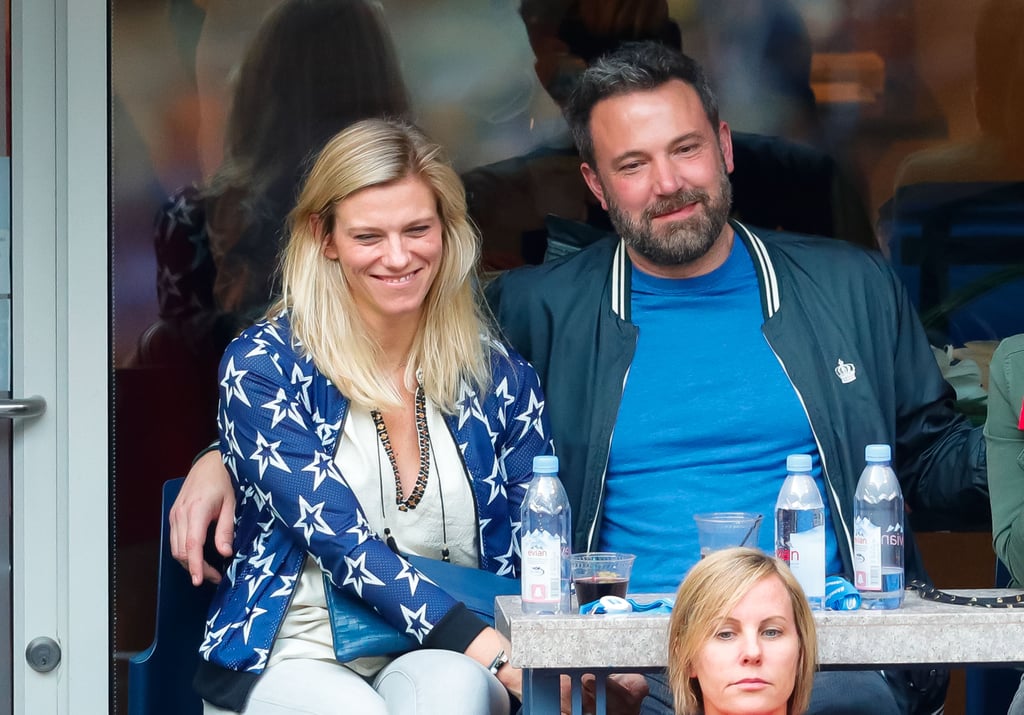 Ben Affleck and Lindsay Shookus at the US Open