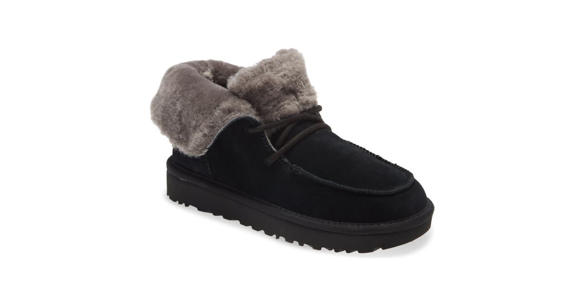 ugg elisa genuine shearling bootie
