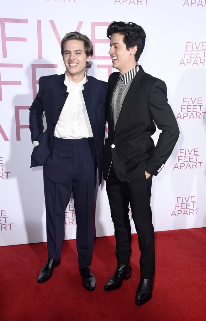 Cole and Dylan Sprouse at Five Feet Apart Premiere