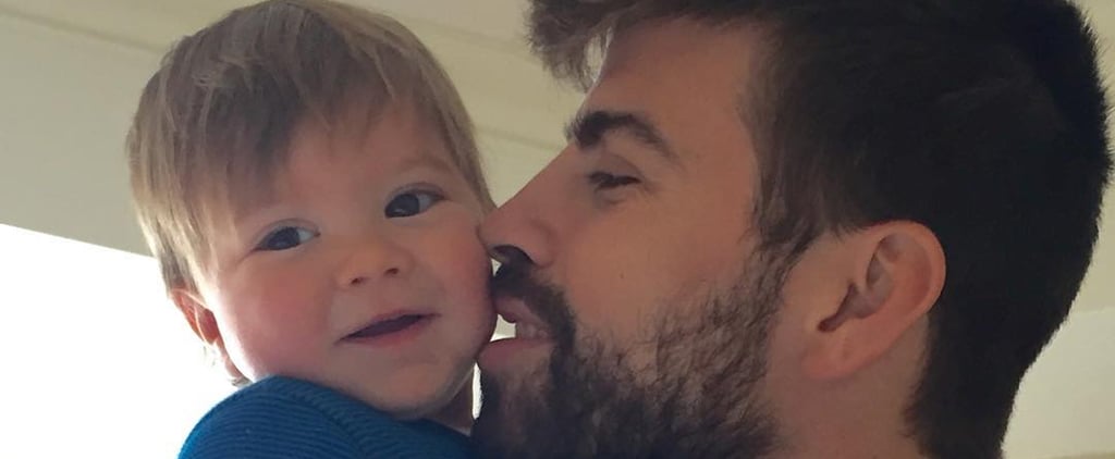Shakira's Son Sasha Celebrates Gerard Pique's Goal June 2016