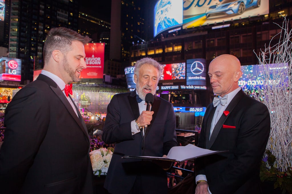 Same-Sex Wedding in Times Square on New Year's Eve