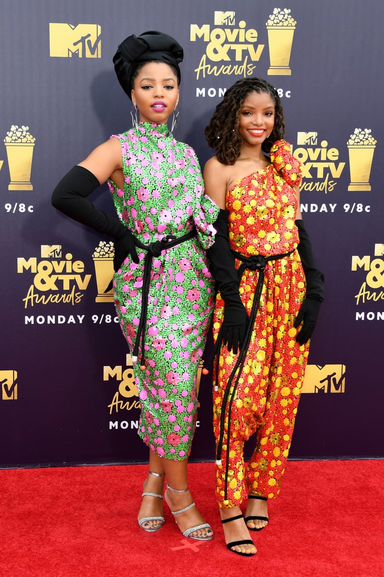 Chloe x Halle Wearing Marc Jacobs at the 2018 MTV Movie & TV Awards