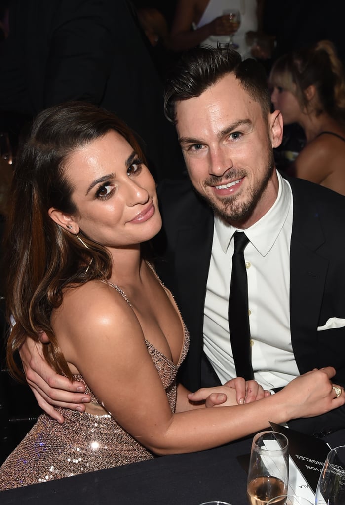 Lea Michele and Matthew Paetz 1-Year Anniversary