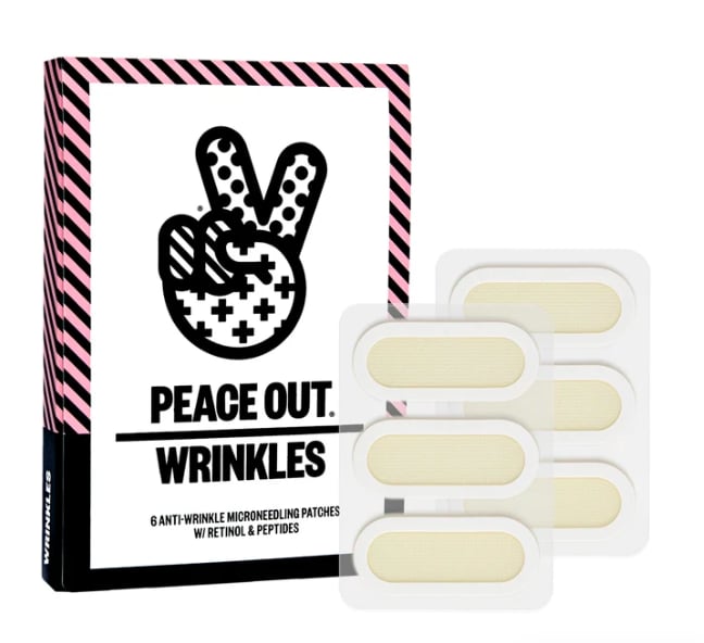 Peace Out Wrinkles Microneedling Anti-Wrinkle Retinol Patches