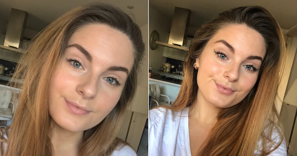 Hourglass Unlocked Extension Mascara Before and After