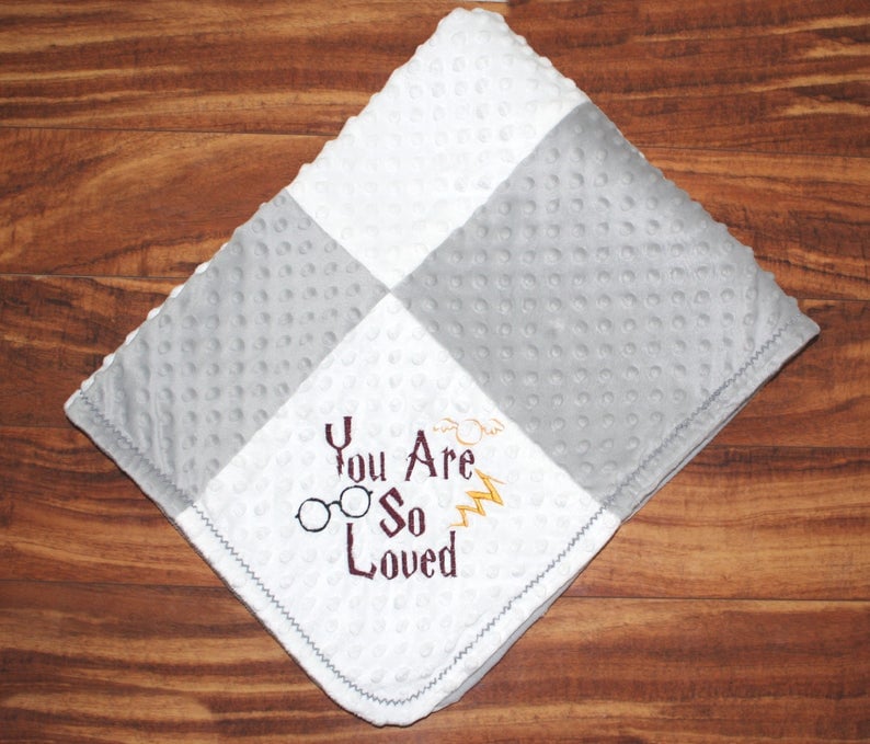 Harry potter baby clearance blanket