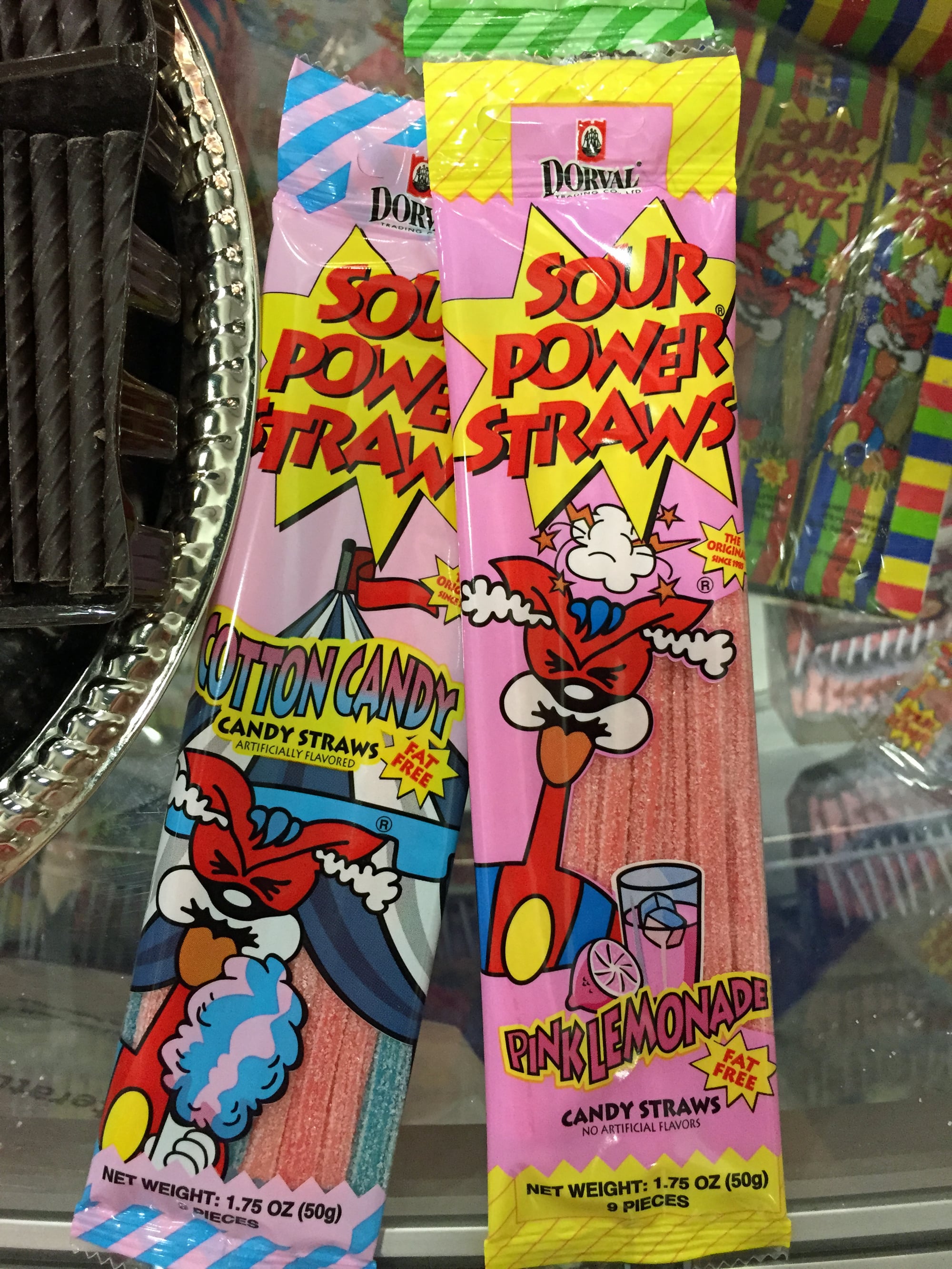 Dorval Pink Lemonade Sour Power Straws | 16 New Desserts ...