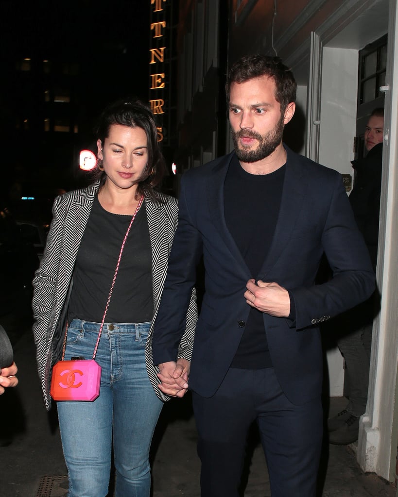 Jamie Dornan and Amelia Warner Out in London Jan. 2018