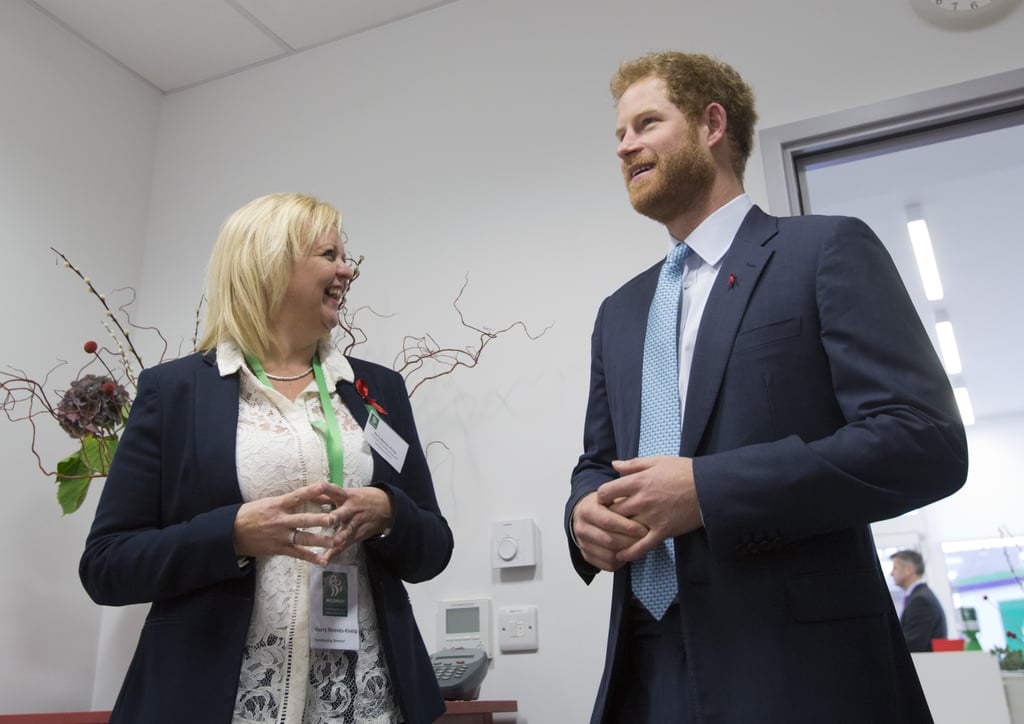 Prince Harry Visits Mildmay Hospital December 2015