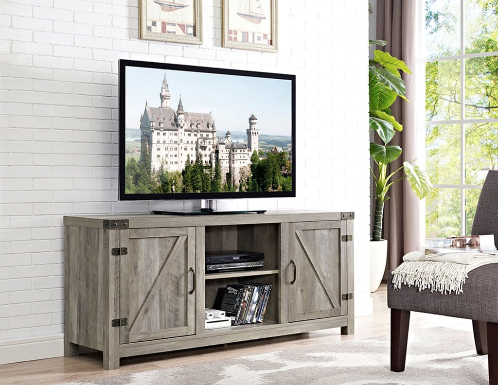 target barn door tv stand