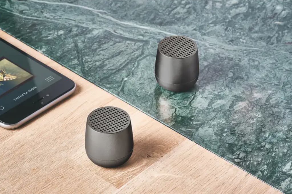 LEXON MINO PLUS 2-Pack Bluetooth Speakers