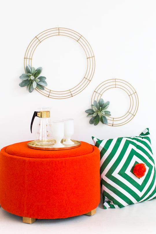 Simple DIY Geometric Wreath