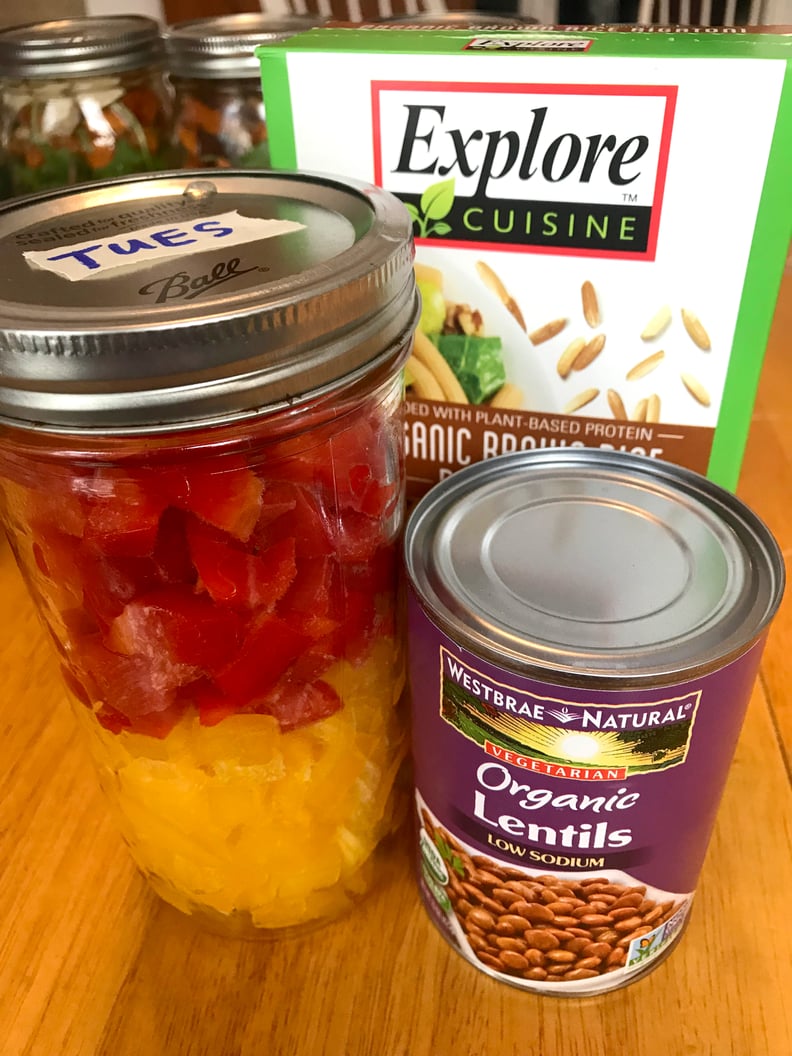 Tuesday Dinner: Maple Cumin Lentils and Peppers With Pasta