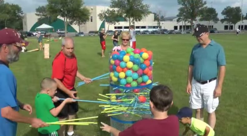 Make a Giant Version of Kerplunk