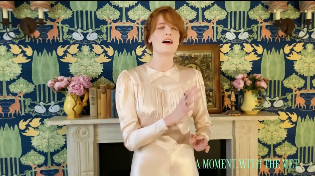 Florence Welch Performing on A Moment With the Met