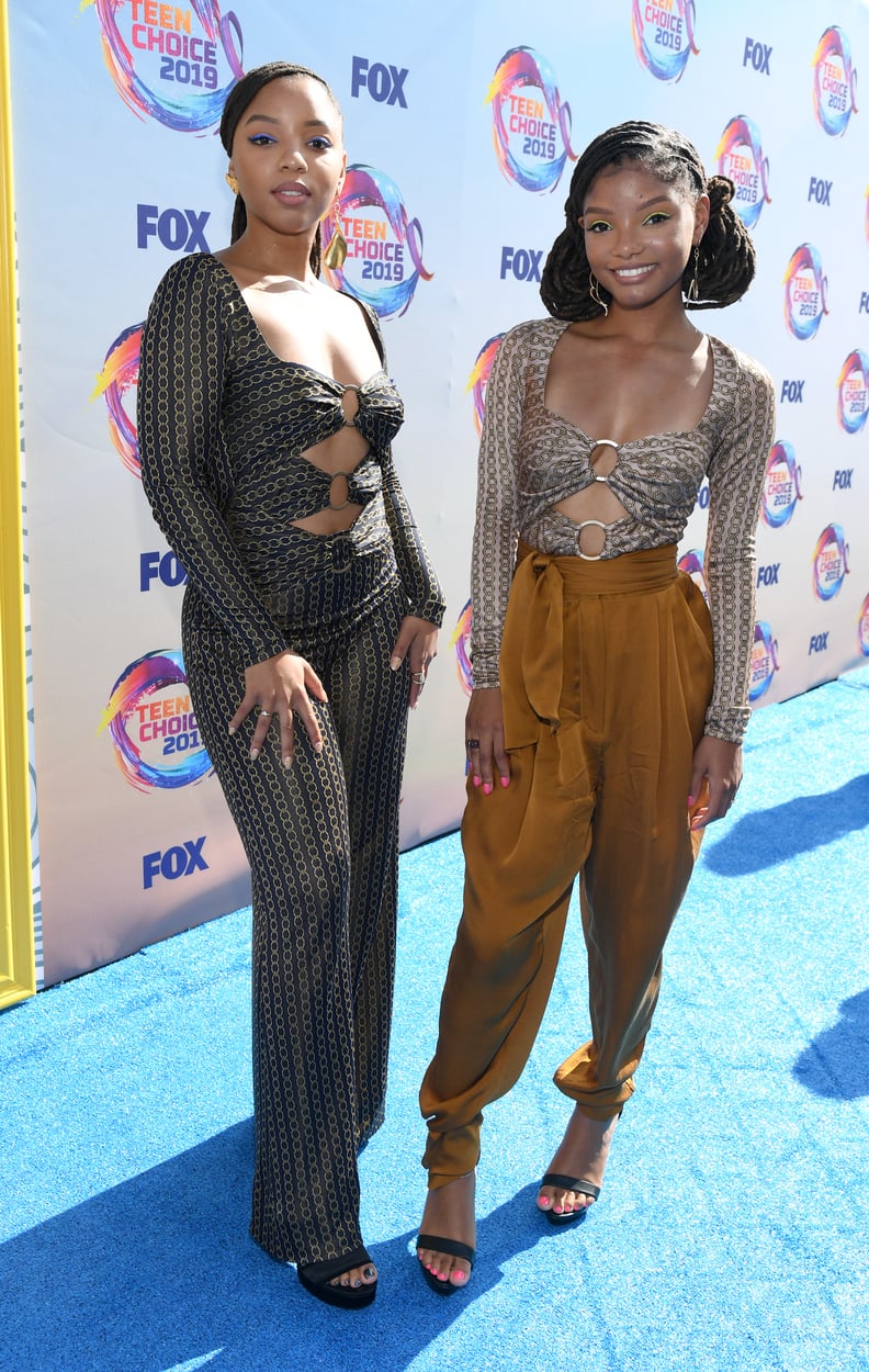 Chloe X Halle at the 2019 Teen Choice Awards