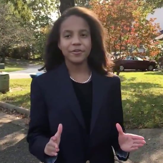 11-Year-Old Dressed Up as Kamala Harris | Video