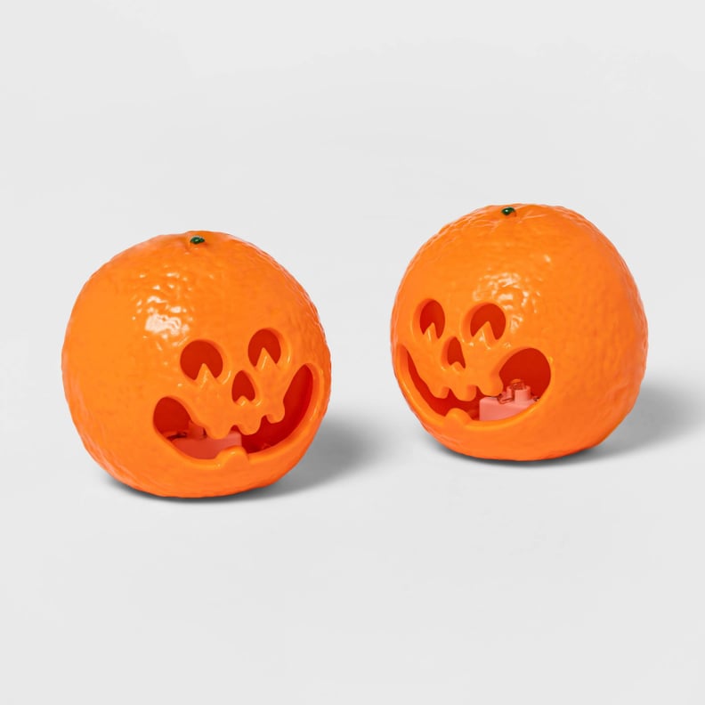 2-Pack Light-Up Orange Halloween Prop
