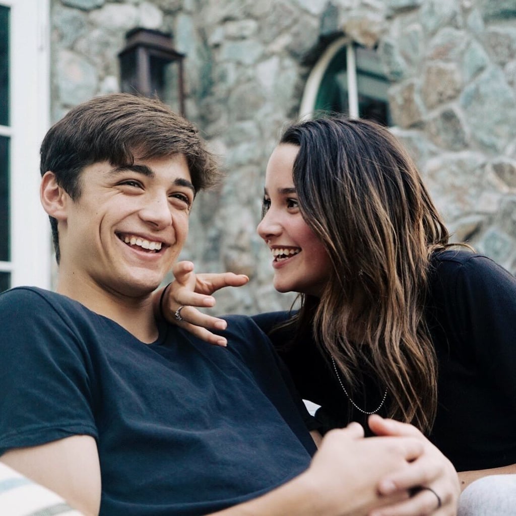 Cute Pictures Of Asher Angel And Annie Leblanc Popsugar Celebrity