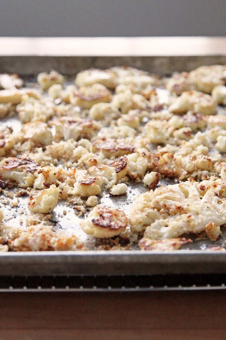 Roasted Cauliflower Snowflakes