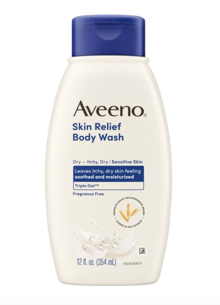 Aveeno Skin Relief Fragrance-Free Body Wash ($11) If you struggle with dry skin, adding Aveeno's fragrance-free body wash is your best bet. It's made with the brand's Triple Oat® complex that's specifically formulated for sensitive skin.