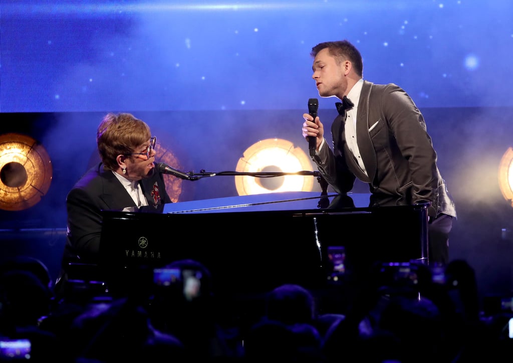 Elton John and Taron Egerton Singing "Rocketman" at Cannes