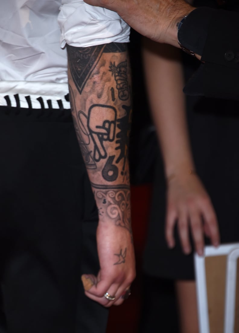 Zayn Malik's Right Forearm Tattoos