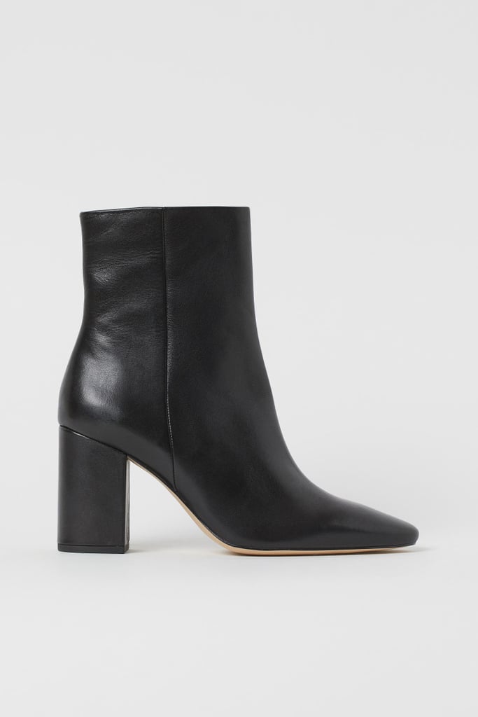 Leather Ankle Boots