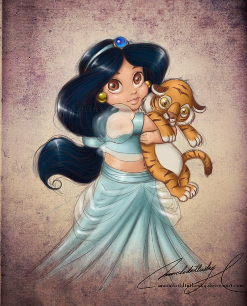 Princess jasmine as a baby clearance