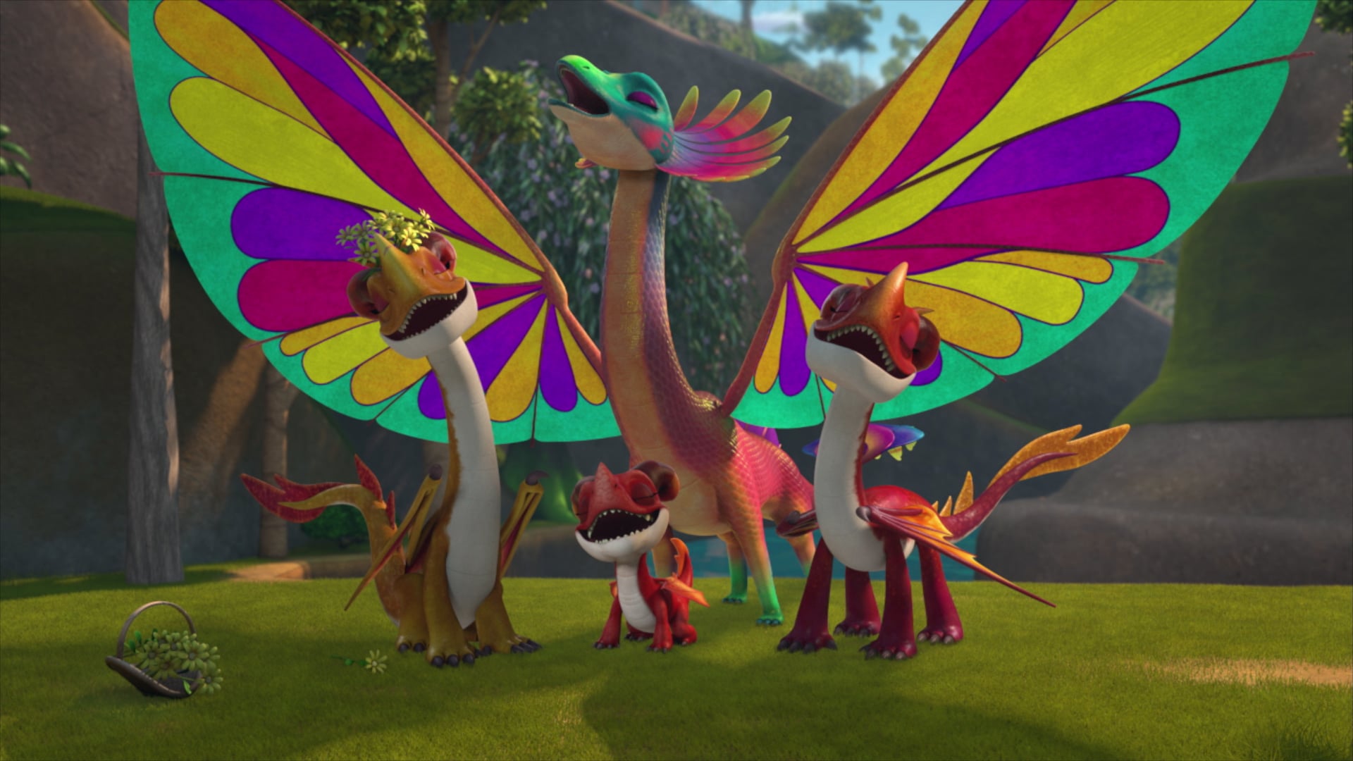 Dragons Rescue Riders Secrets Of The Songwing Trailer Popsugar Family