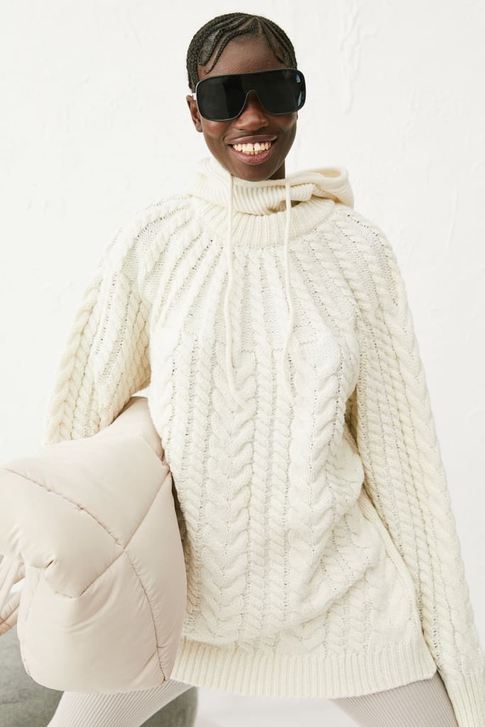 An Oversized Pullover: H&M Cable-Knit Sweater