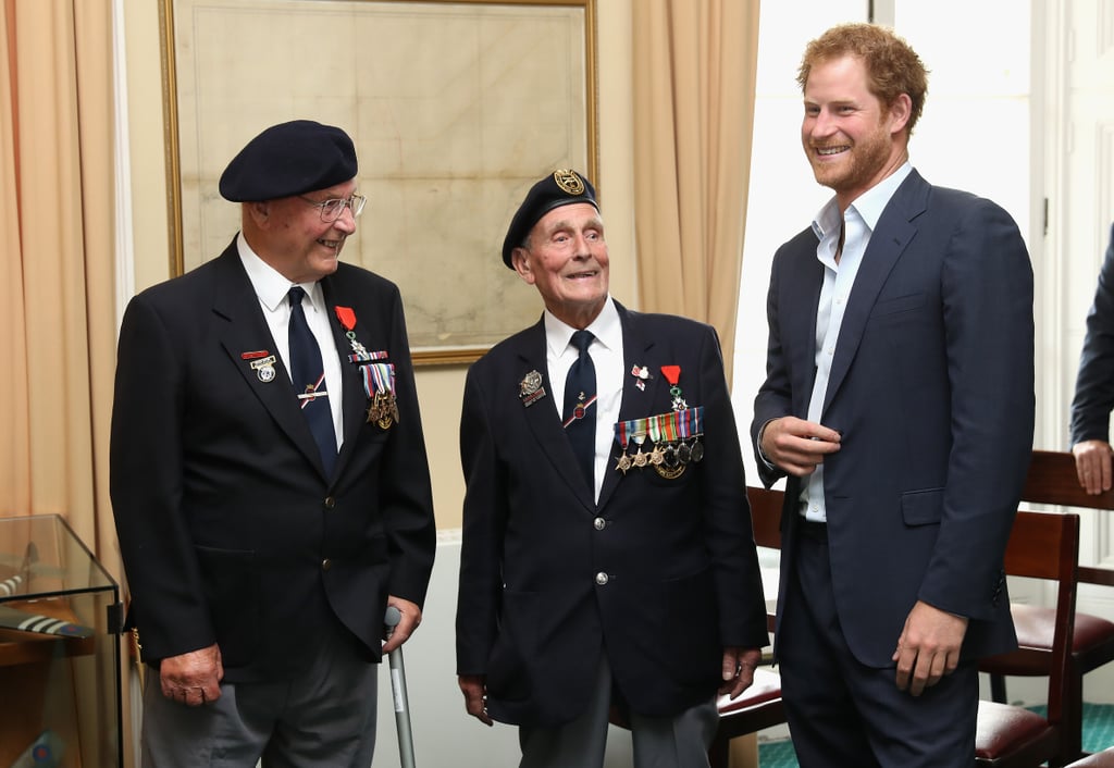 Prince Harry at Veterans Reception June 2016