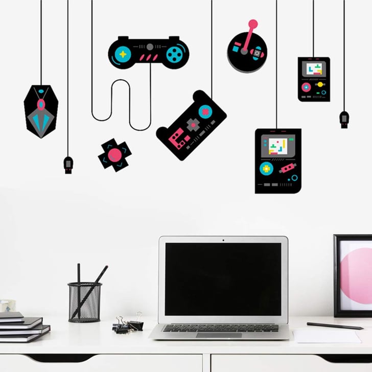 Peel & Stick Game Wall Stickers Best Gifts For Gamers POPSUGAR Tech