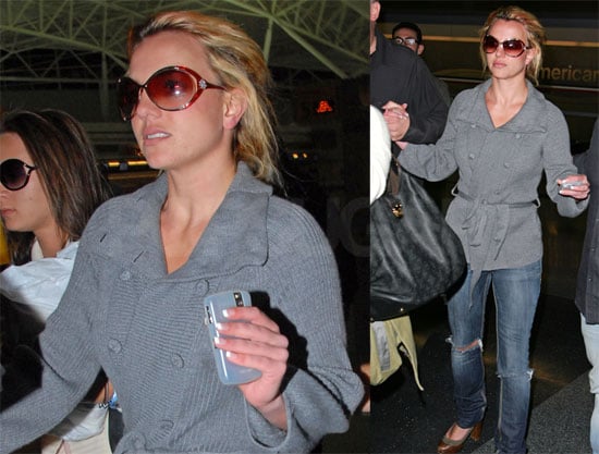 Britney Spears at JFK