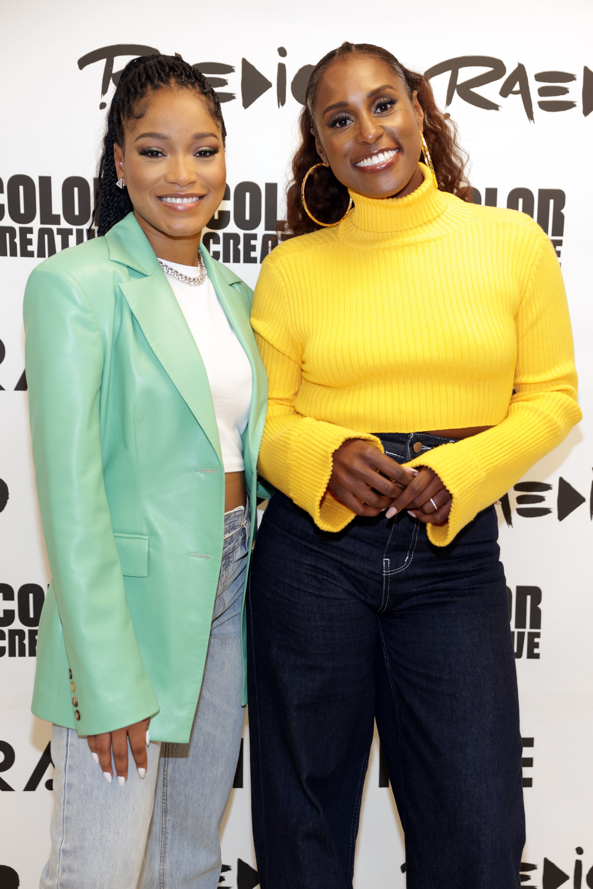 Keke Palmer and Issa Rae during the HOORAE x Kennedy Center Weekend Takeover.