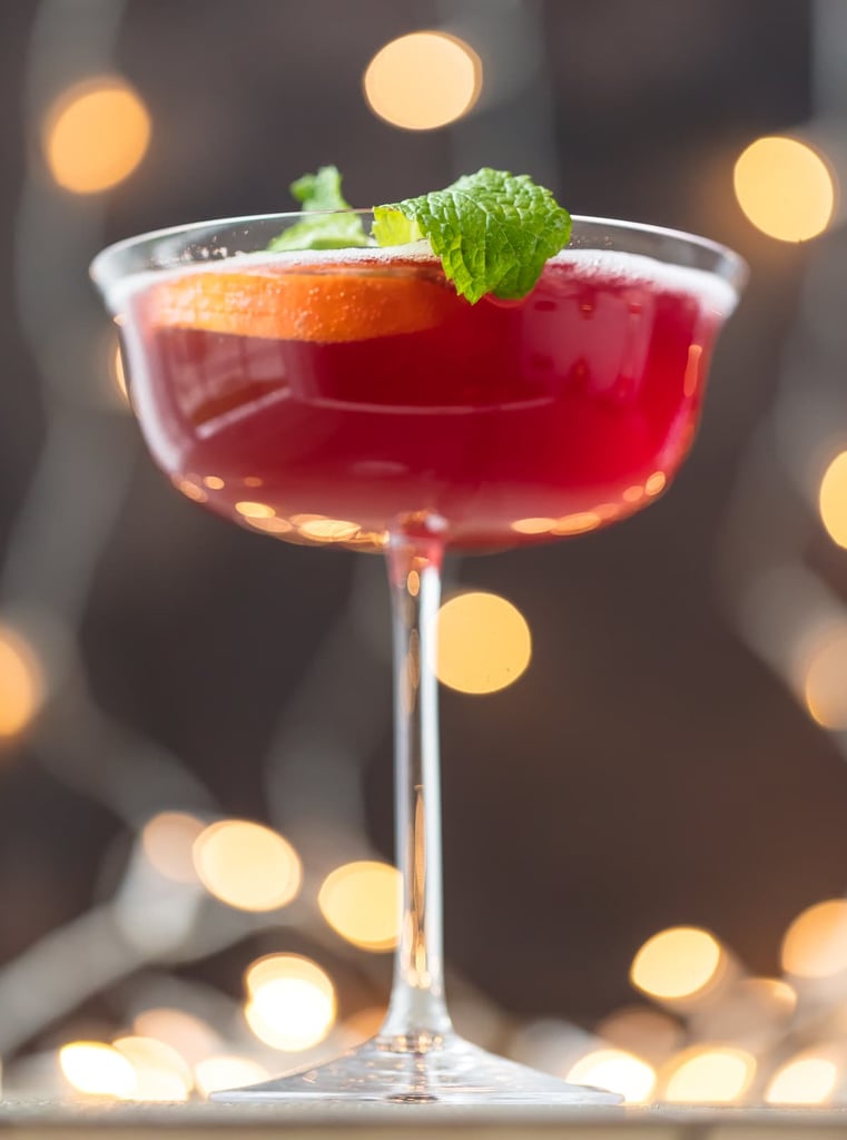 Sparkling Holiday Flirtini | Christmas Vodka Cocktails | POPSUGAR Food ...