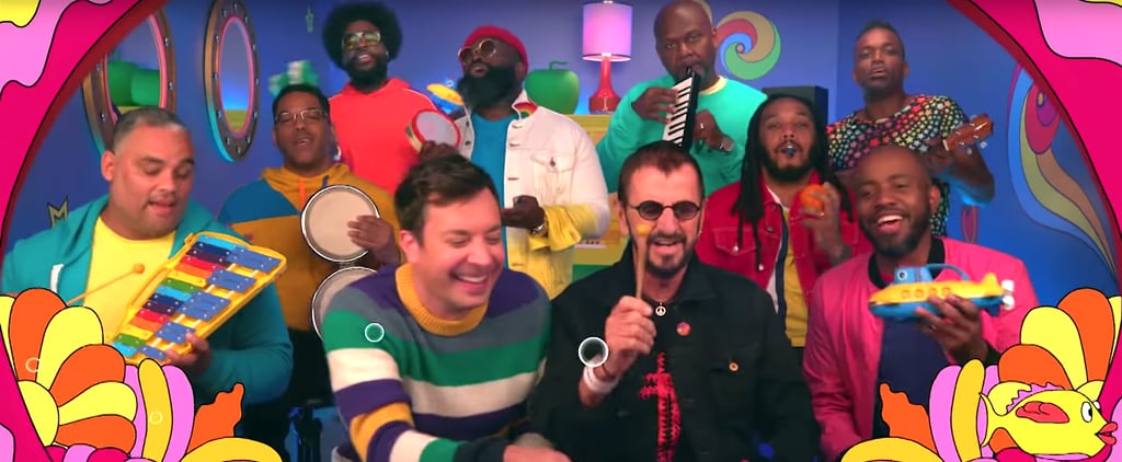 Watch Ringo Starr and Jimmy Fallon Play "Yellow Submarine"