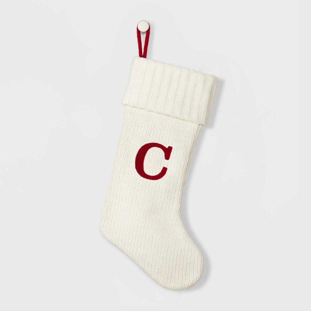 Wondershop针织字母组合圣诞袜
