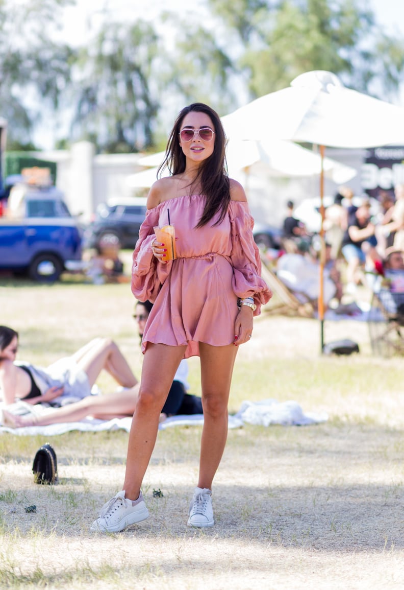 Try an Off-the-Shoulder Romper